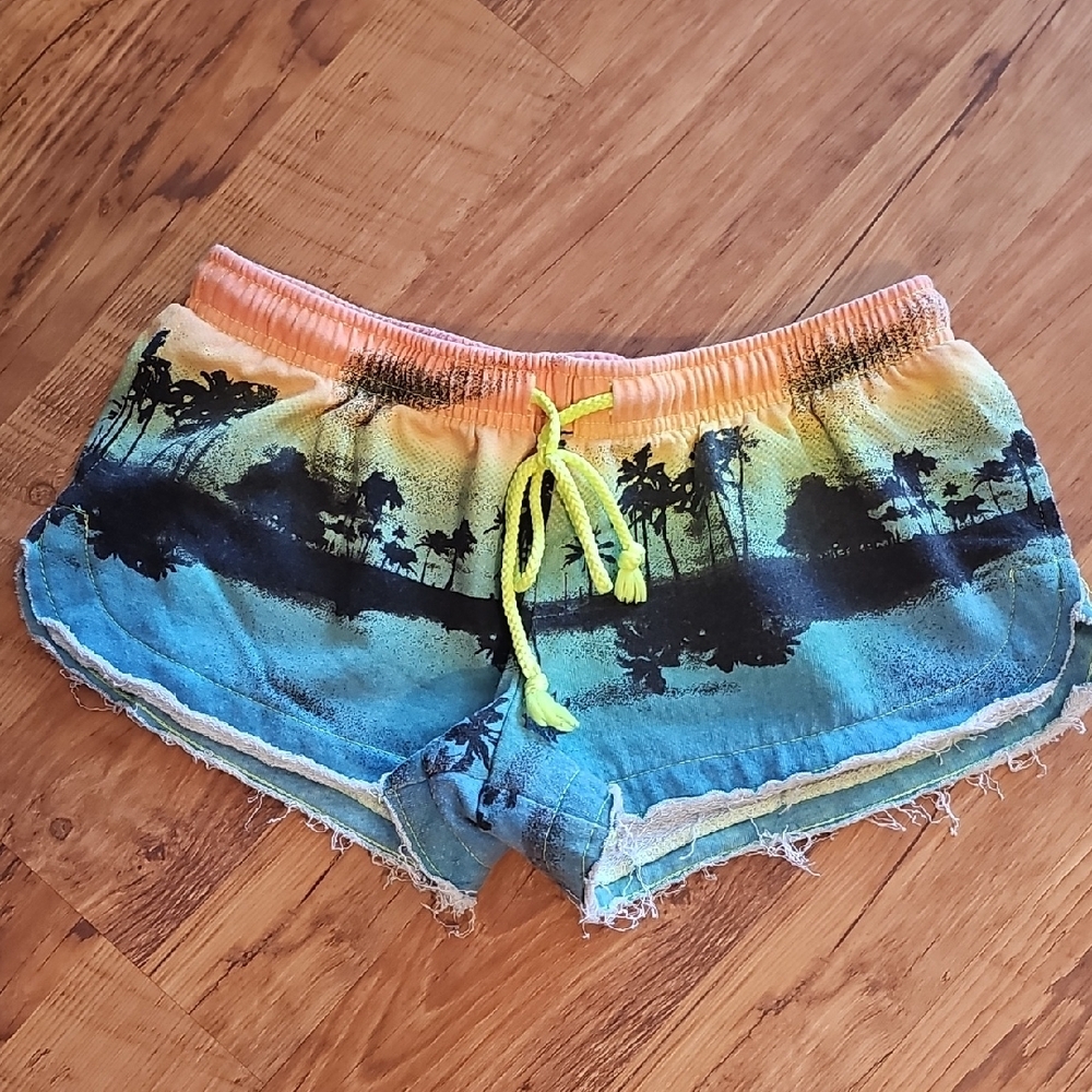 OP Tropical Print Women's Shorts, SIZE 7/9🥰MUST BUNDLE